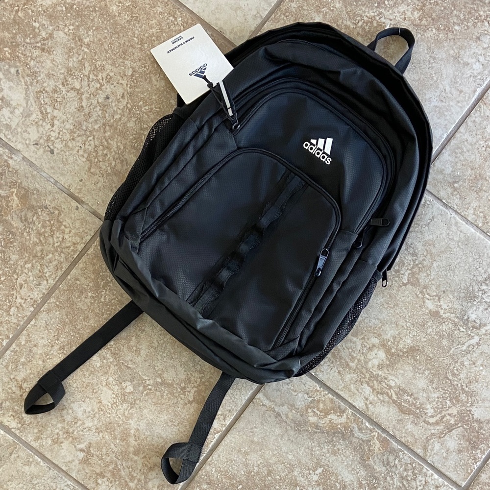 NWT Adidas Prime 6 Black Backpack